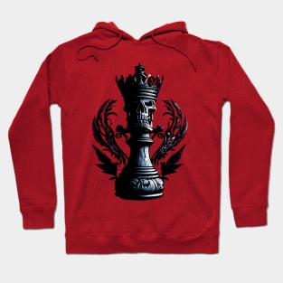 Cool skull head Chess pieces king Hoodie